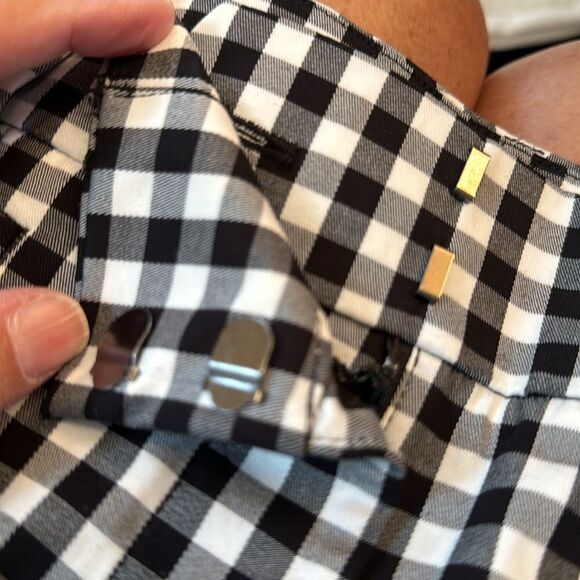 Ann Taylor Classic  Checked Shorts - Picture 7 of 8